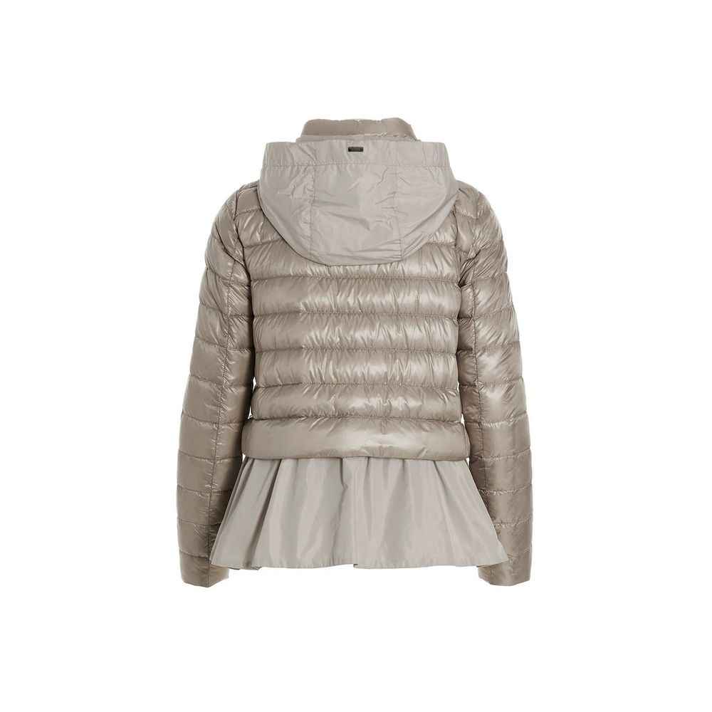 Herno Gray Polyamide Shell Jacket