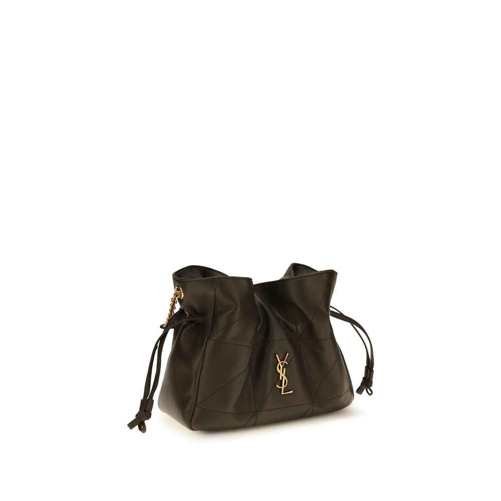 Saint Laurent Bicolor Lamb Ovis Aries Aries Clutch Bag
