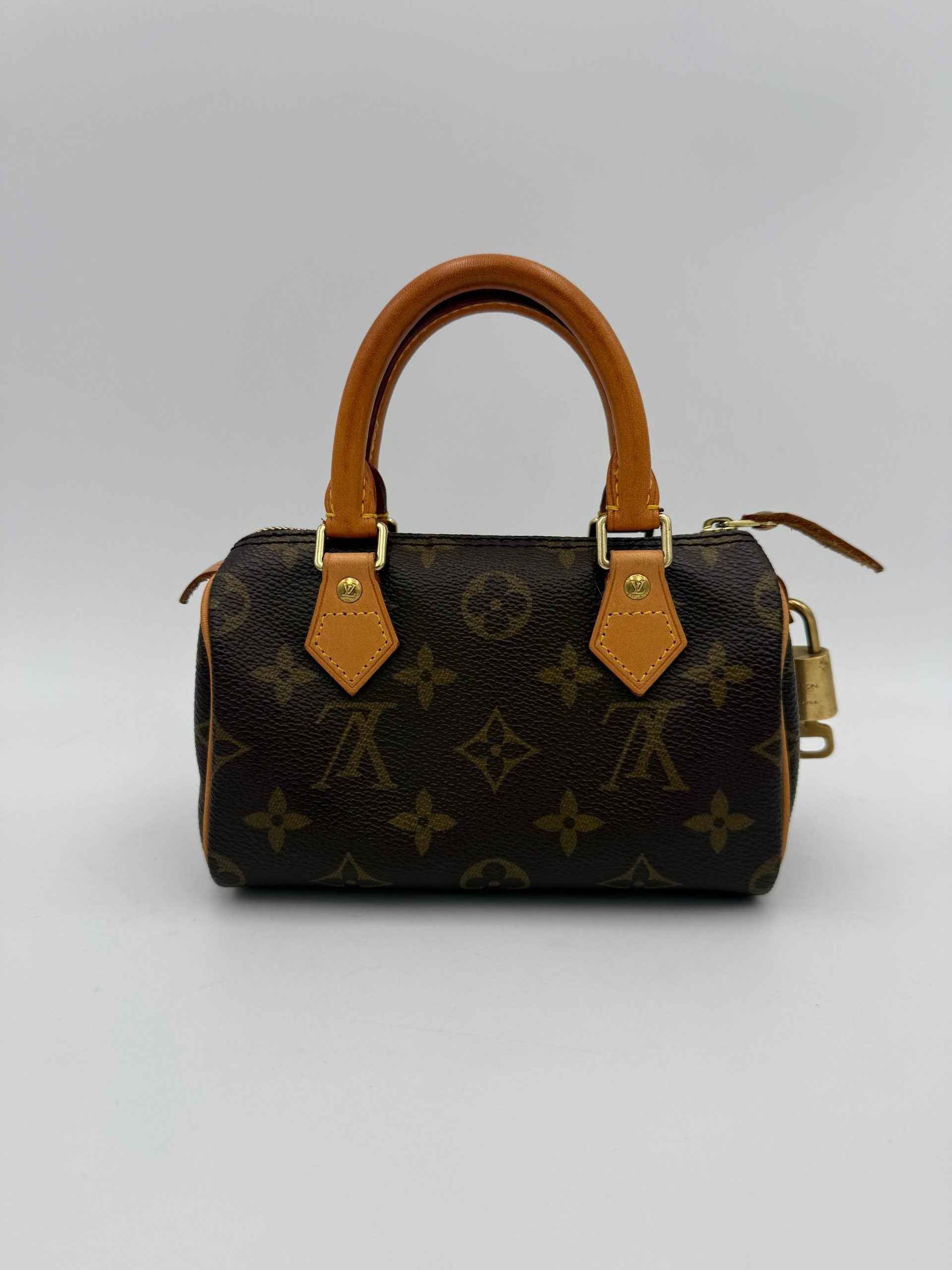 Louis Vuitton LOUIS VUITTON Nano Speedy Monogram Handbag