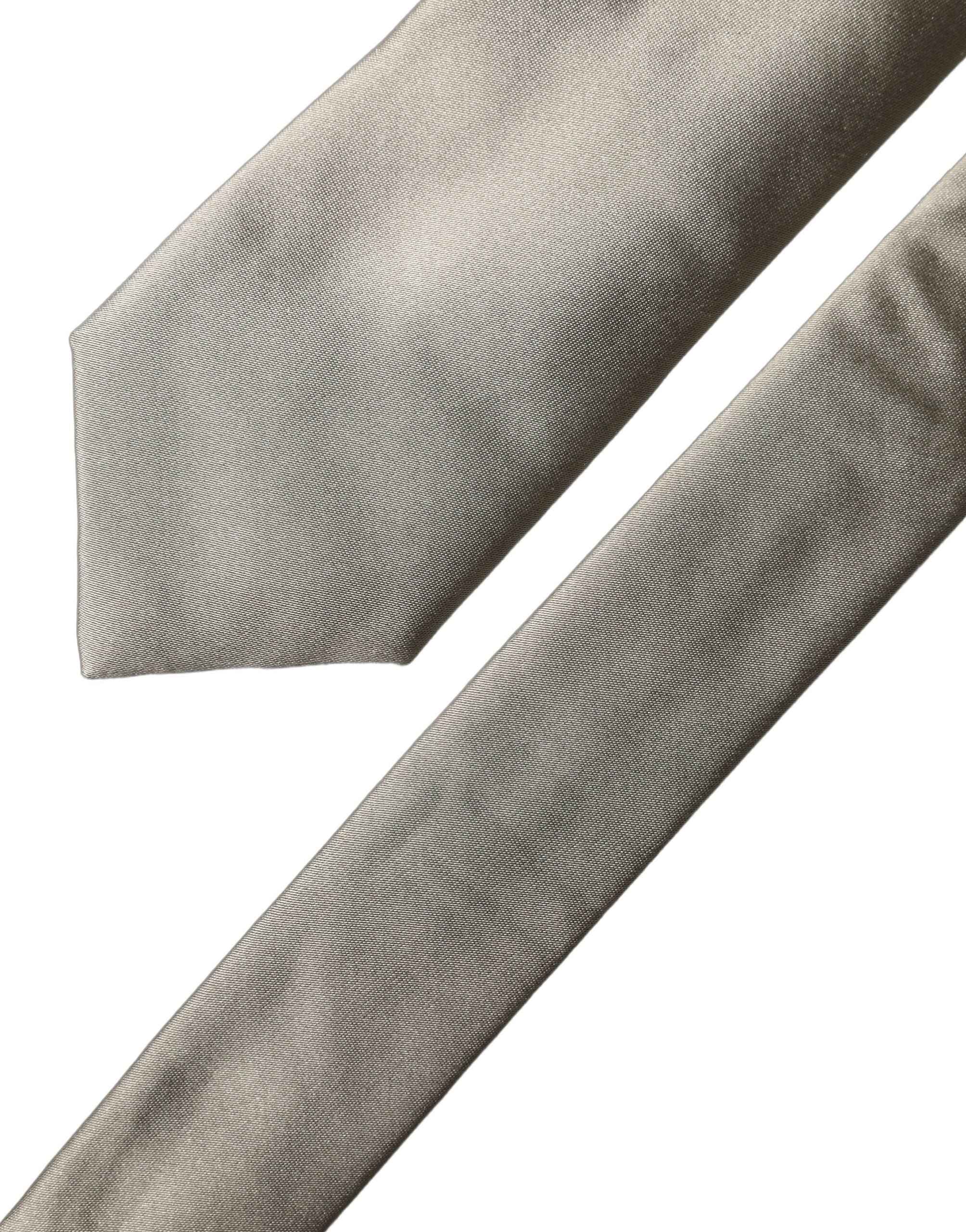 Dolce & Gabbana White Tattoo Floral Silk Adjustable Men Tied Necktie Tie
