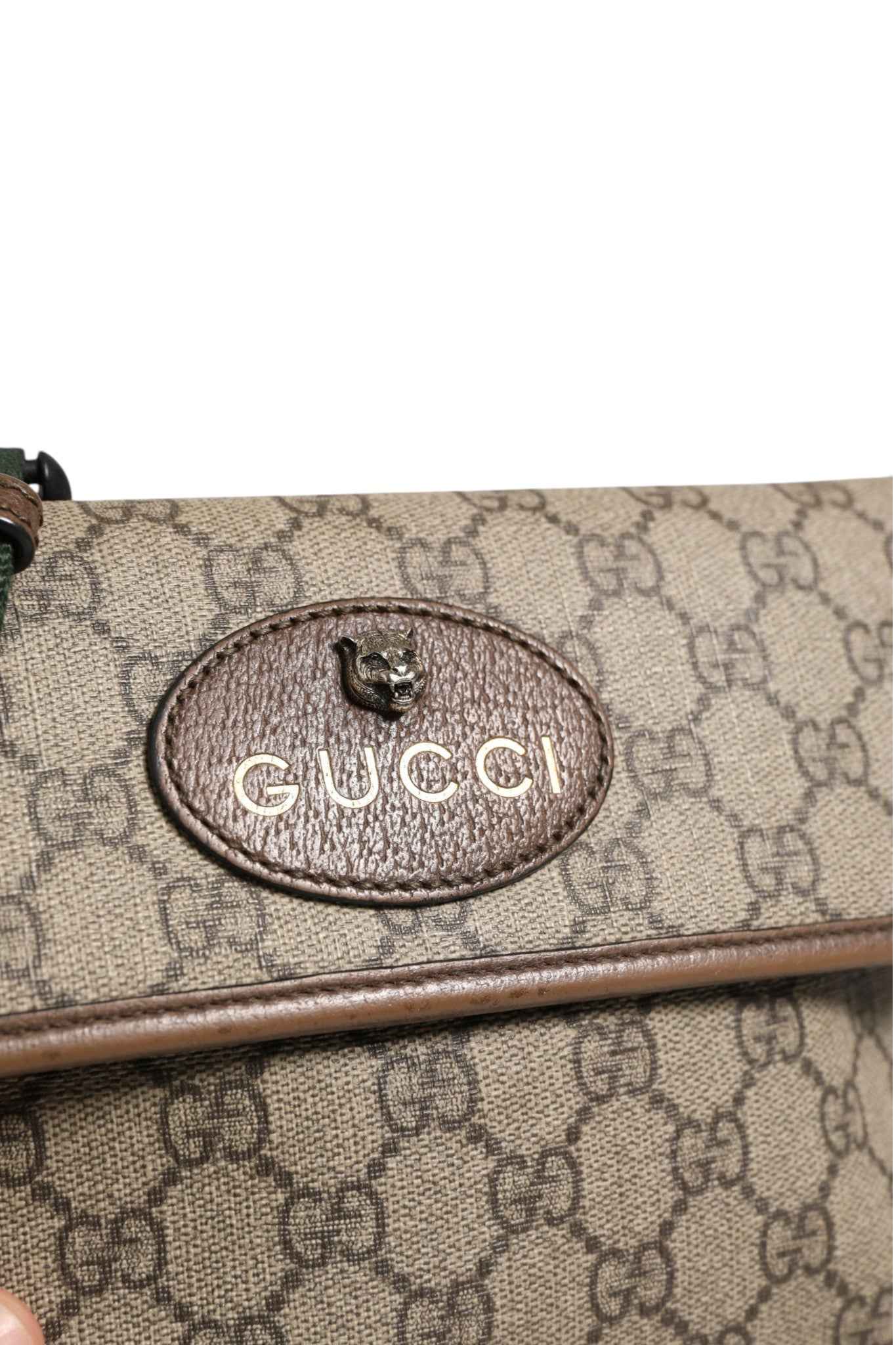 Gucci Supreme Neo Vintage Web Belt Crossbody Bag