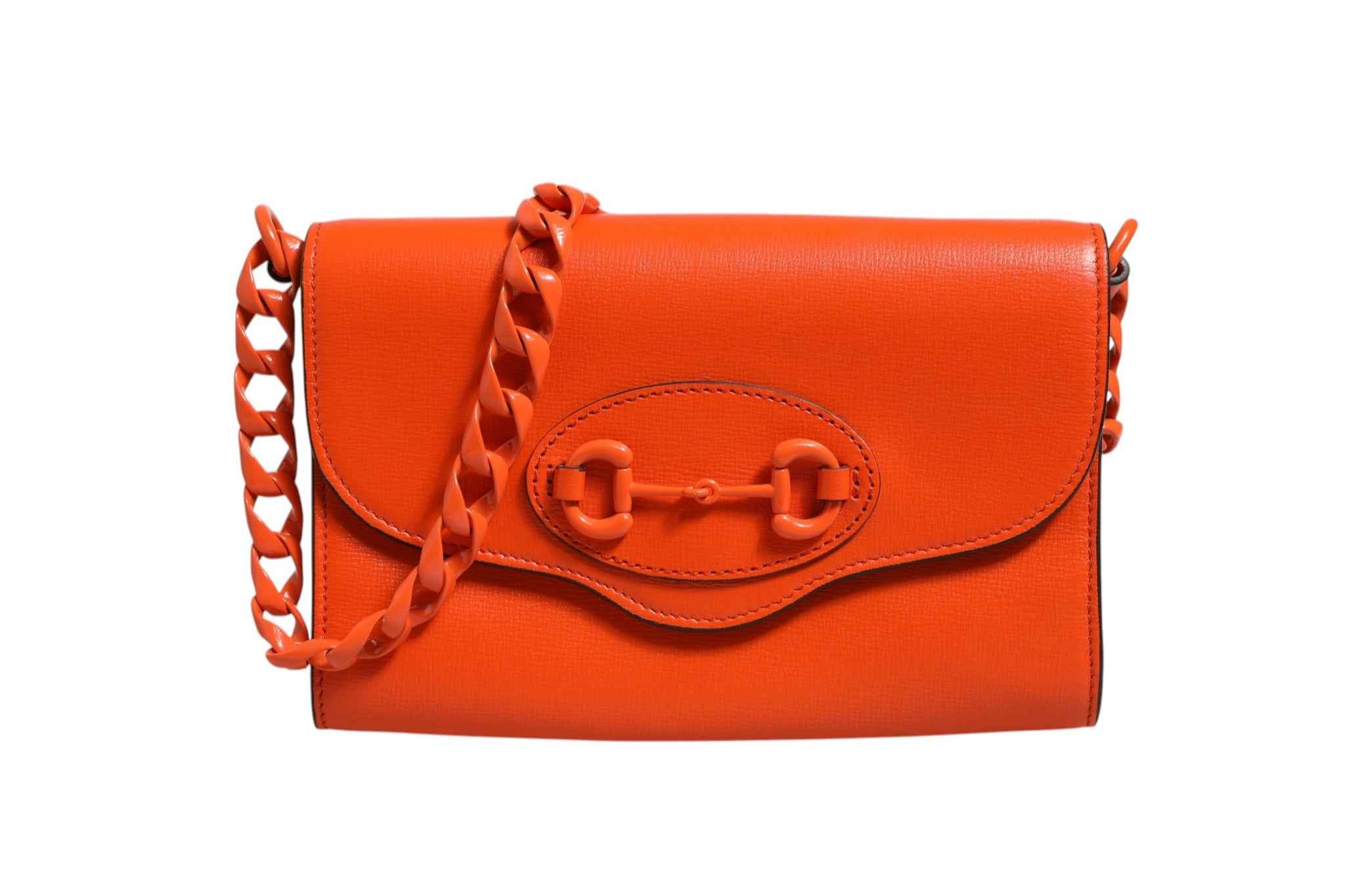 Gucci Horsebit 1955 Enamel Mini Shoulder Bag