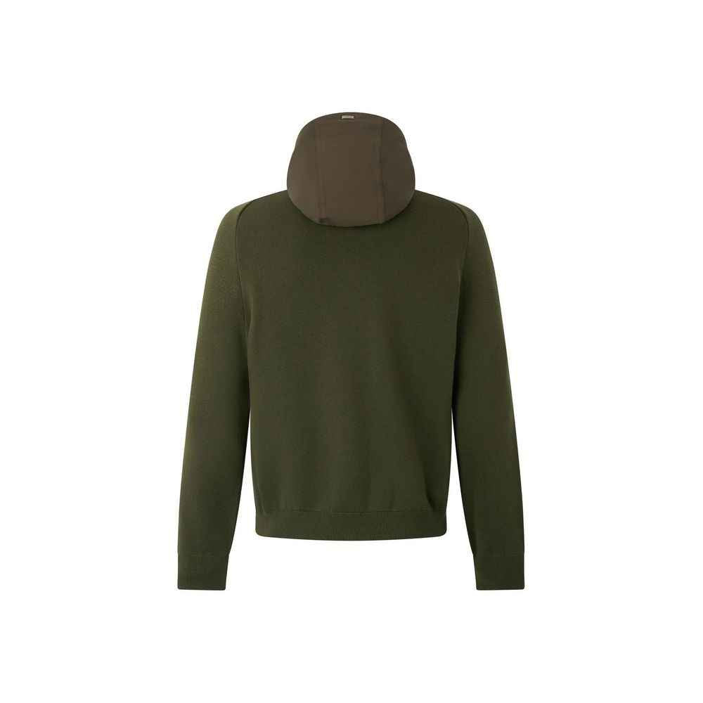 Herno Bicolor Cotton Shell Jacket