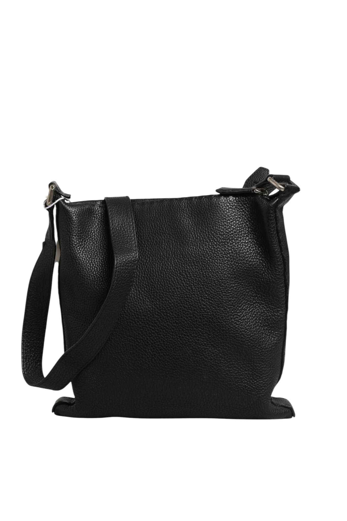 Fendi Selleria Leather Messenger Crossbody Bag