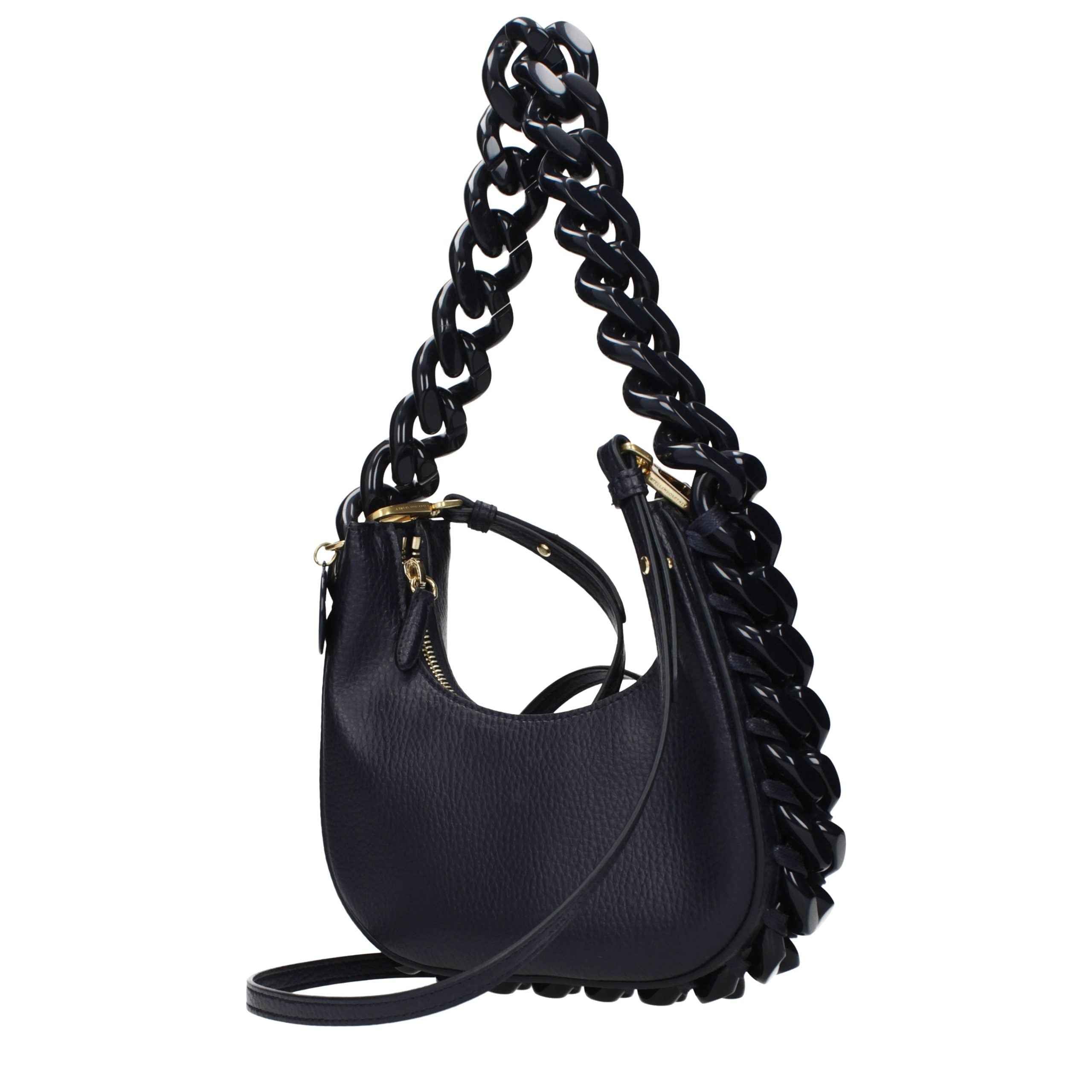 Stella McCartney Blue Leather Shoulder Bag
