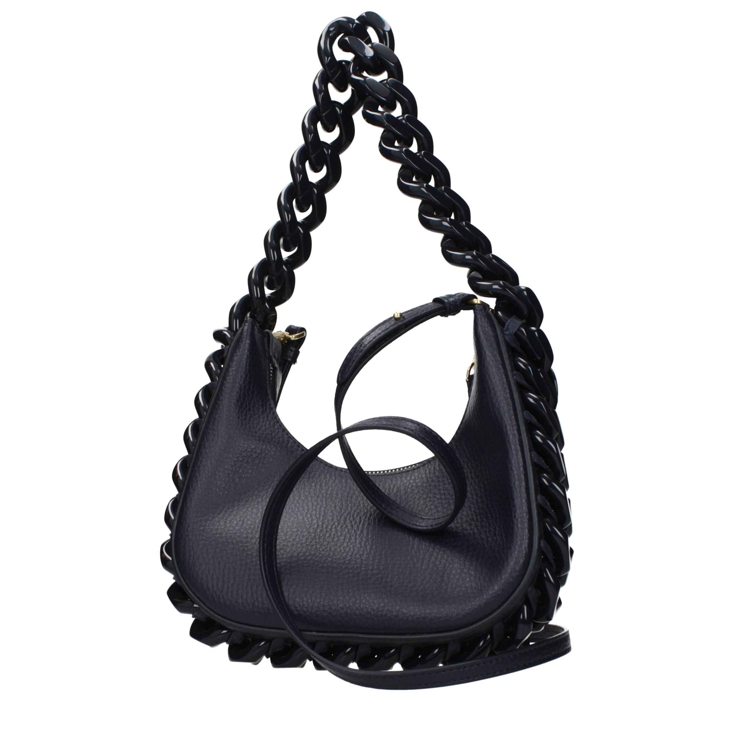Stella McCartney Blue Leather Shoulder Bag