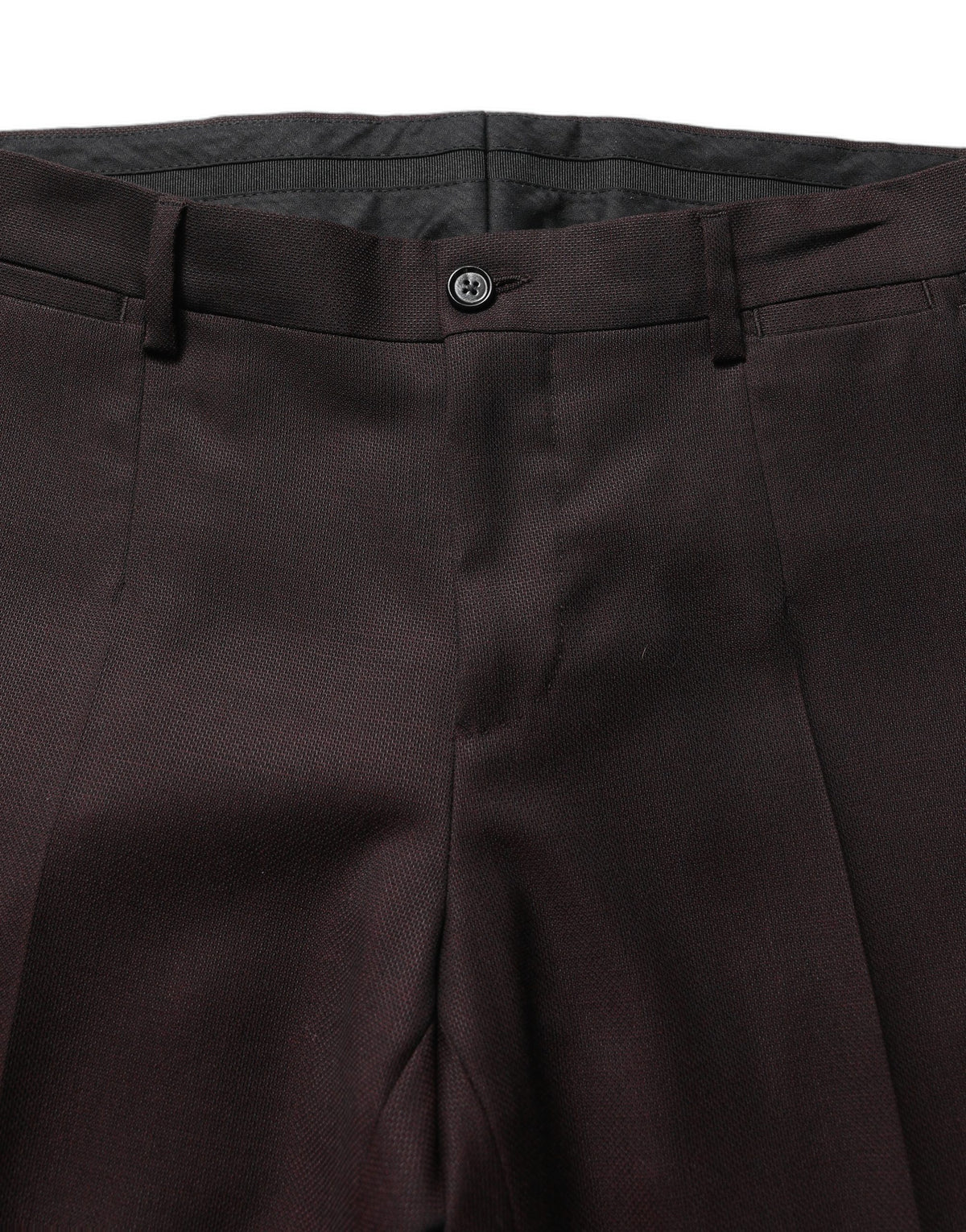 Dolce & Gabbana Brown Straight Leg Dress Silk Trousers Pants