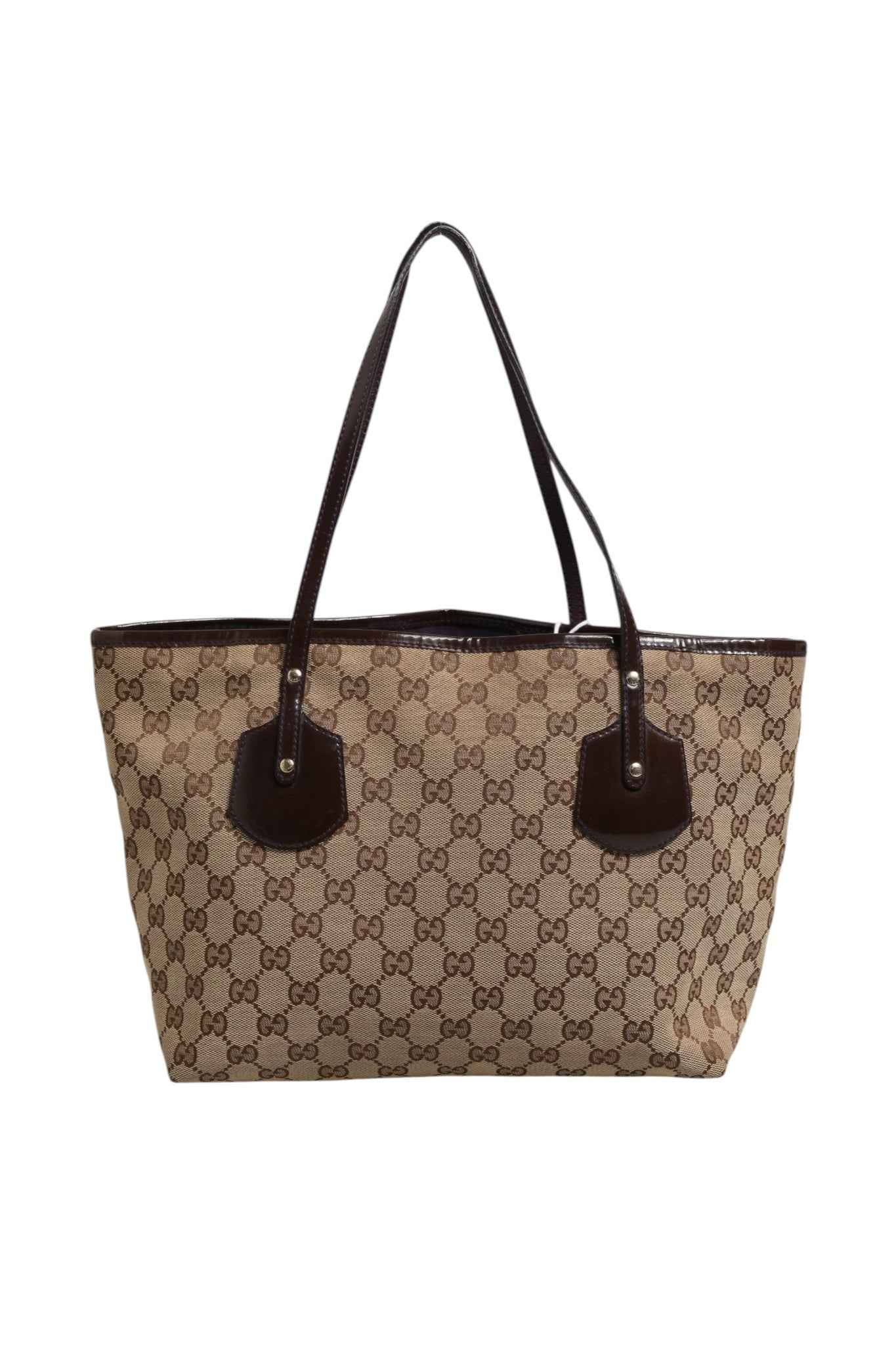Gucci Beige Canvas Medium Jolie Charm Tote Bag