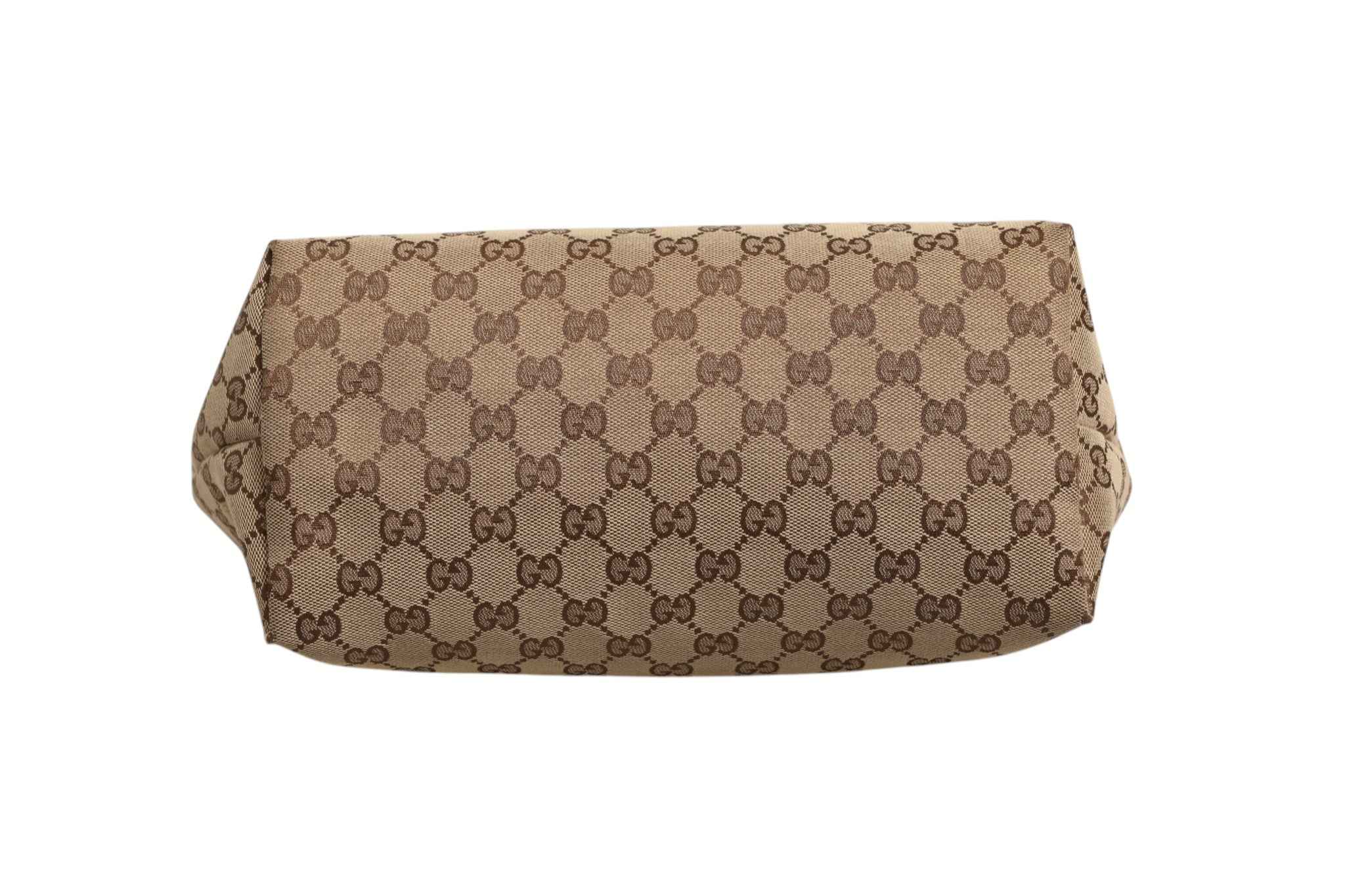 Gucci Beige Canvas Medium Jolie Charm Tote Bag