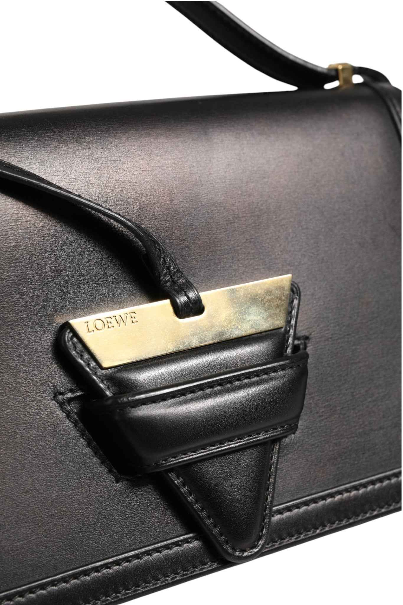 Loewe Barcelona Medium Leather Shoulder Bag