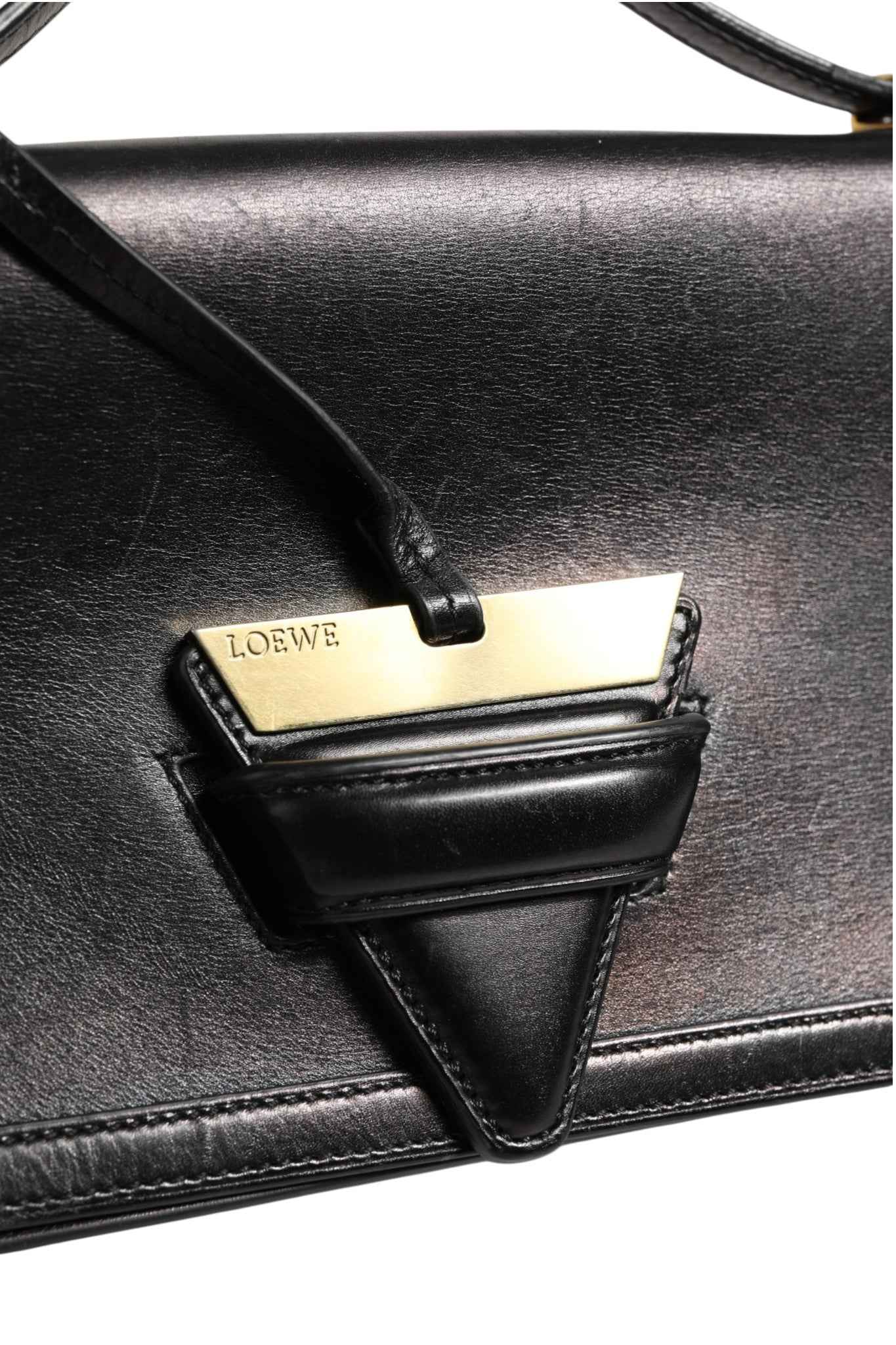 Loewe Barcelona Medium Leather Shoulder Bag