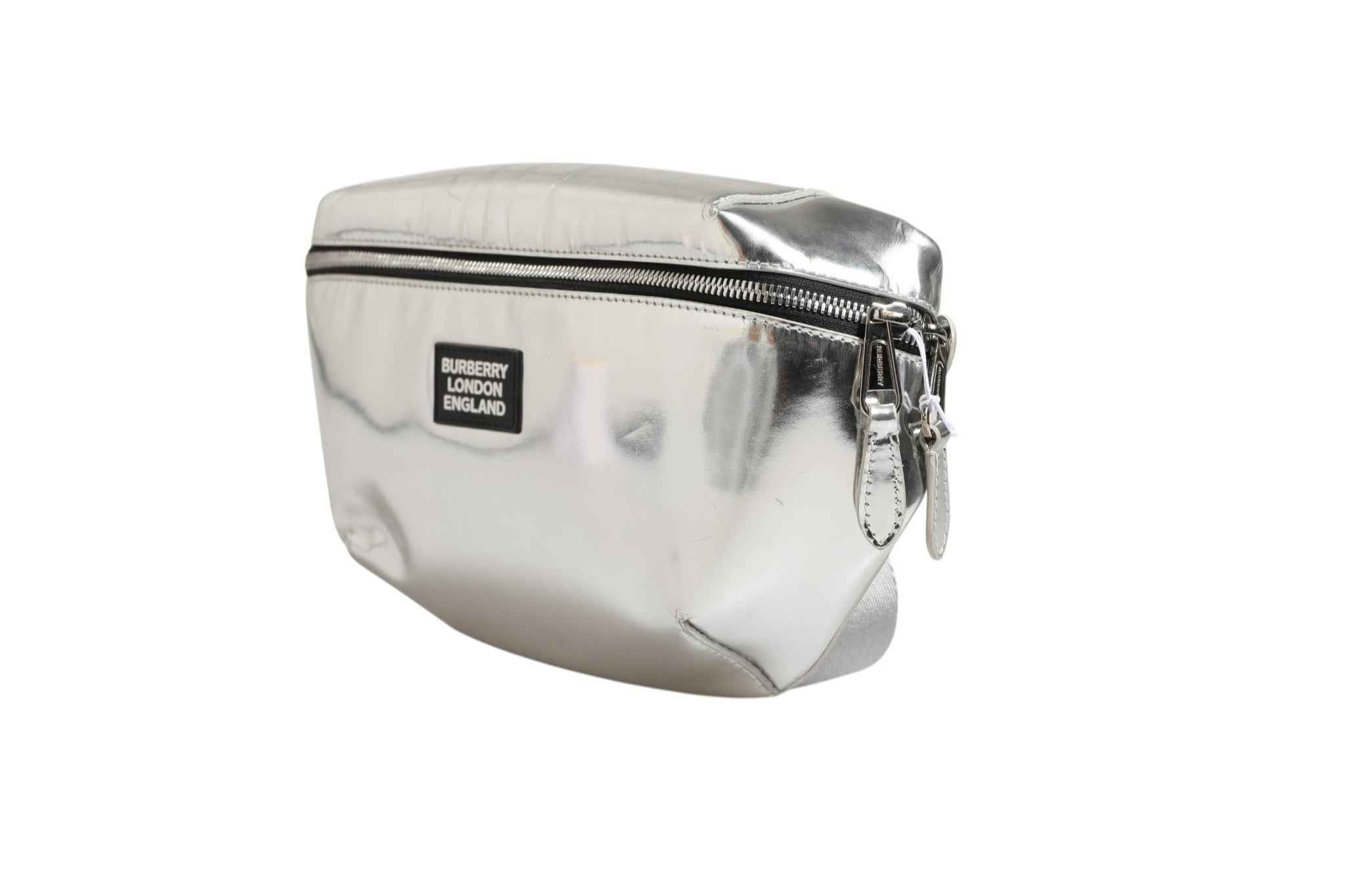 Burberry Belt bag Silver in Synthetic