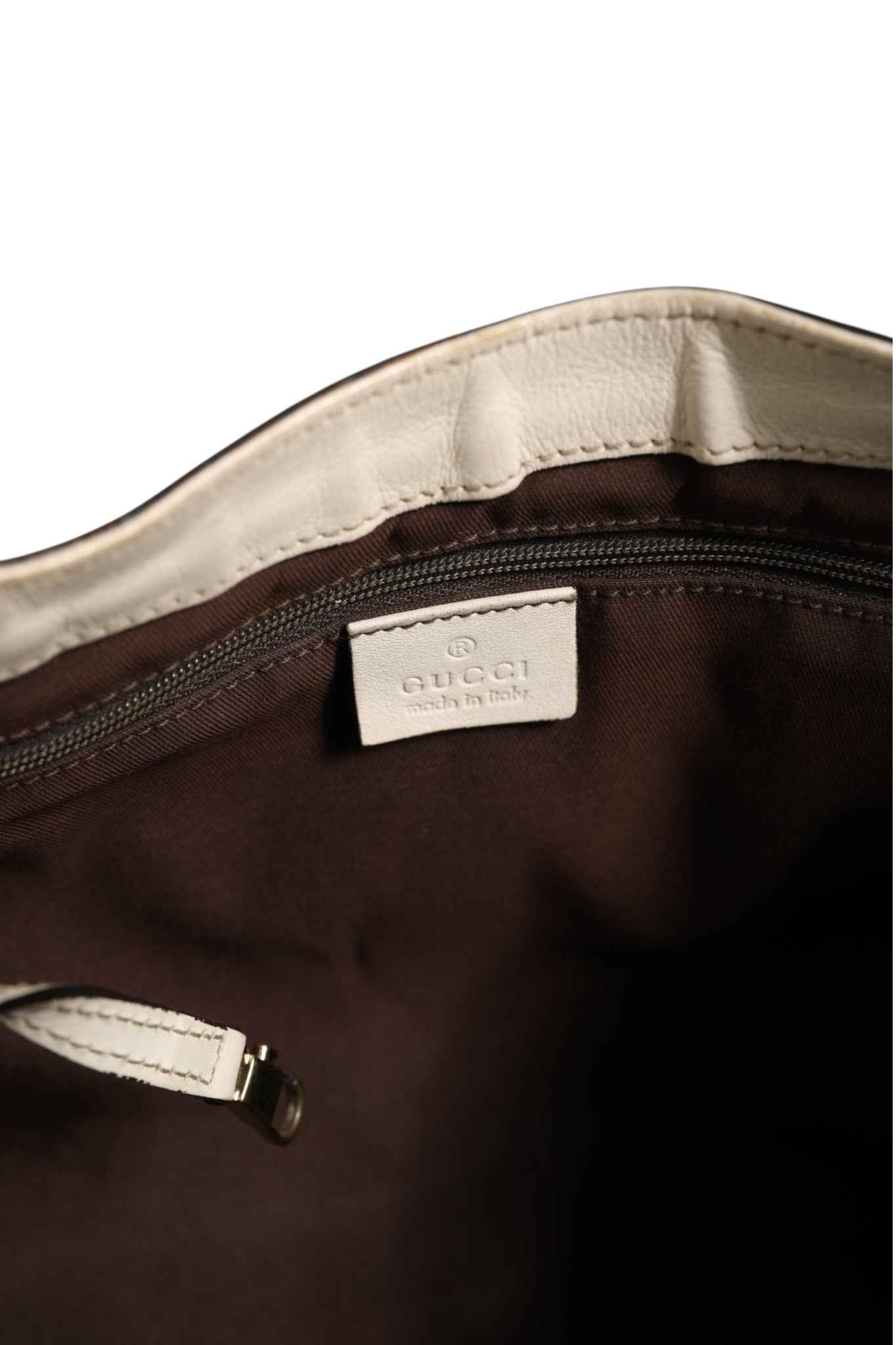 Gucci Canvas Abbey D Ring Shoulder Bag
