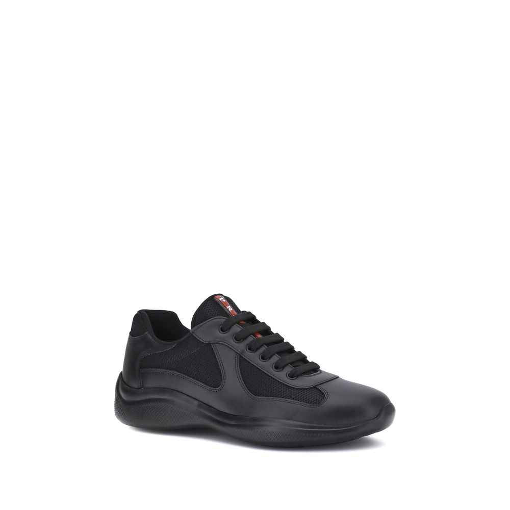 Prada Black Polyamide Sneakers