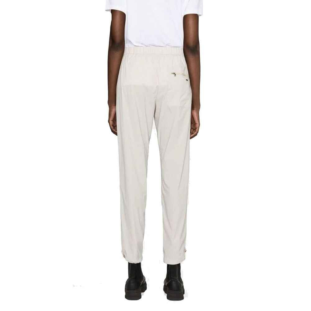 Herno Gray Elastane Casual Pants