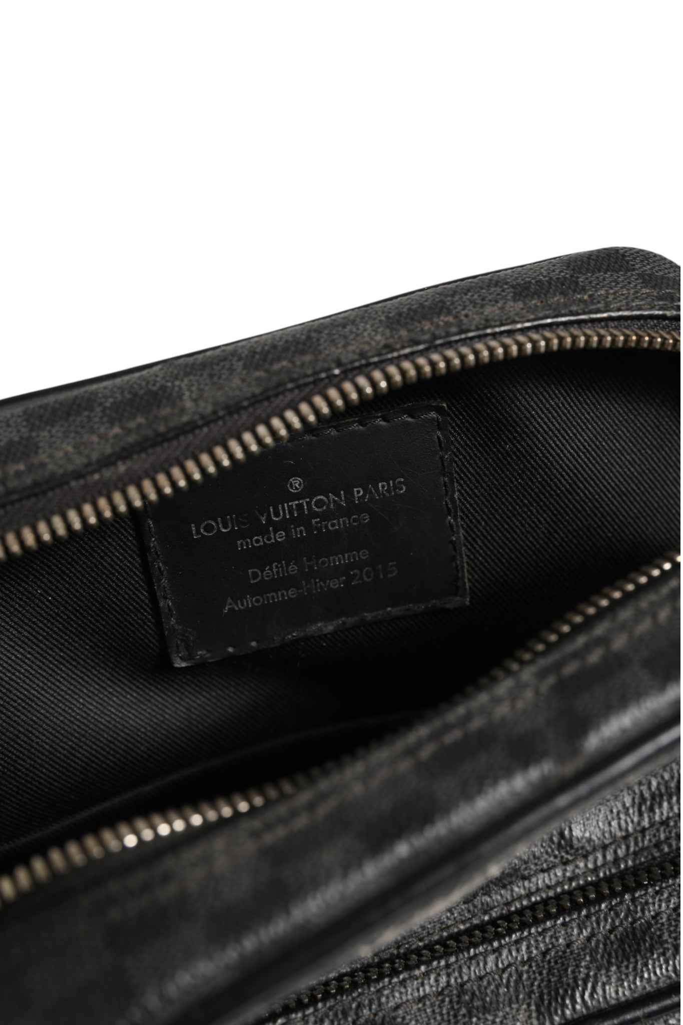Louis Vuitton Black Damier Graphite Canvas Amazon Christopher Nemeth Shoulder Bag