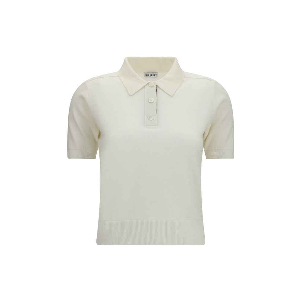 Burberry Beige Wool Oves Aries Polo Shirt