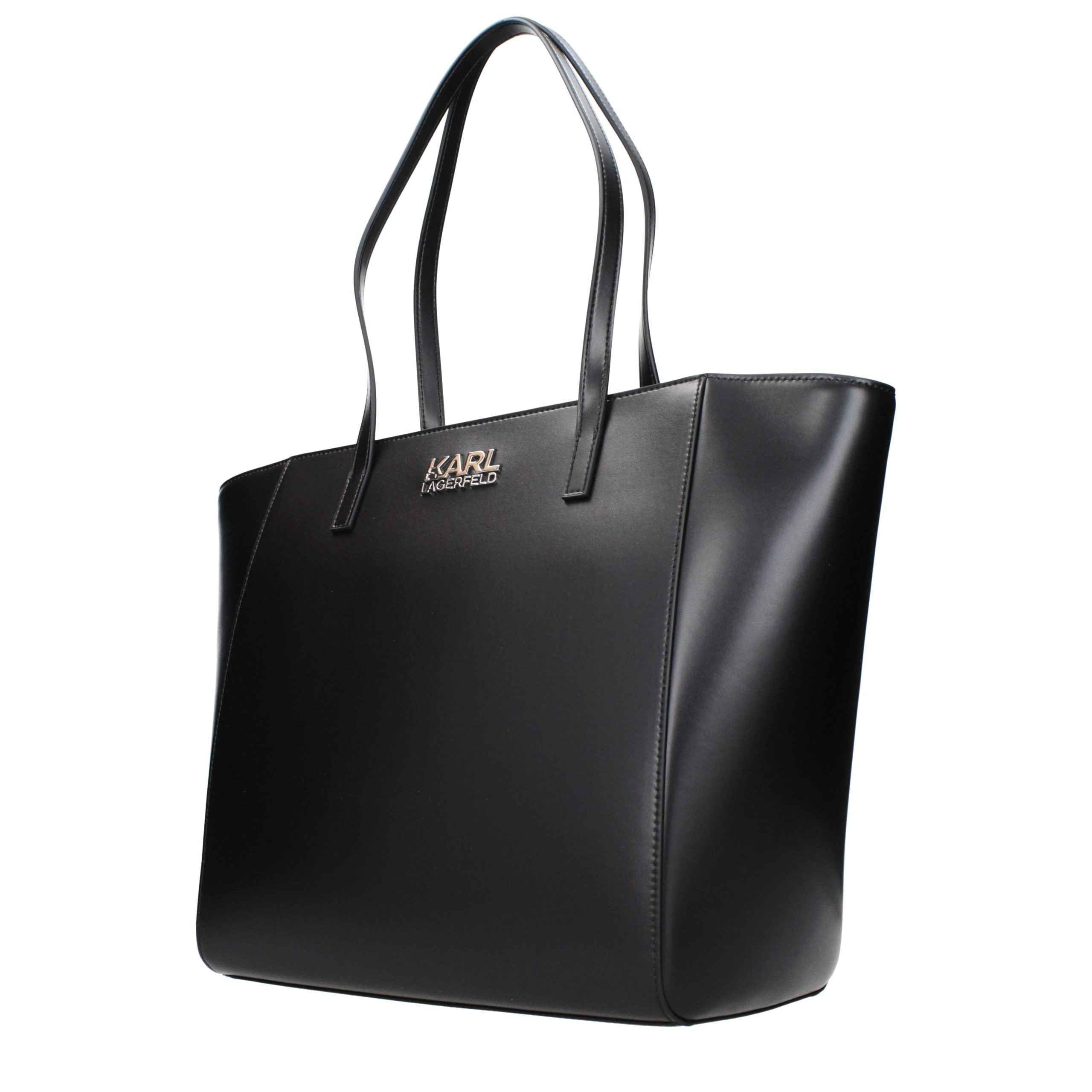 Karl Lagerfeld Black Polyethylene Shoulder Bag
