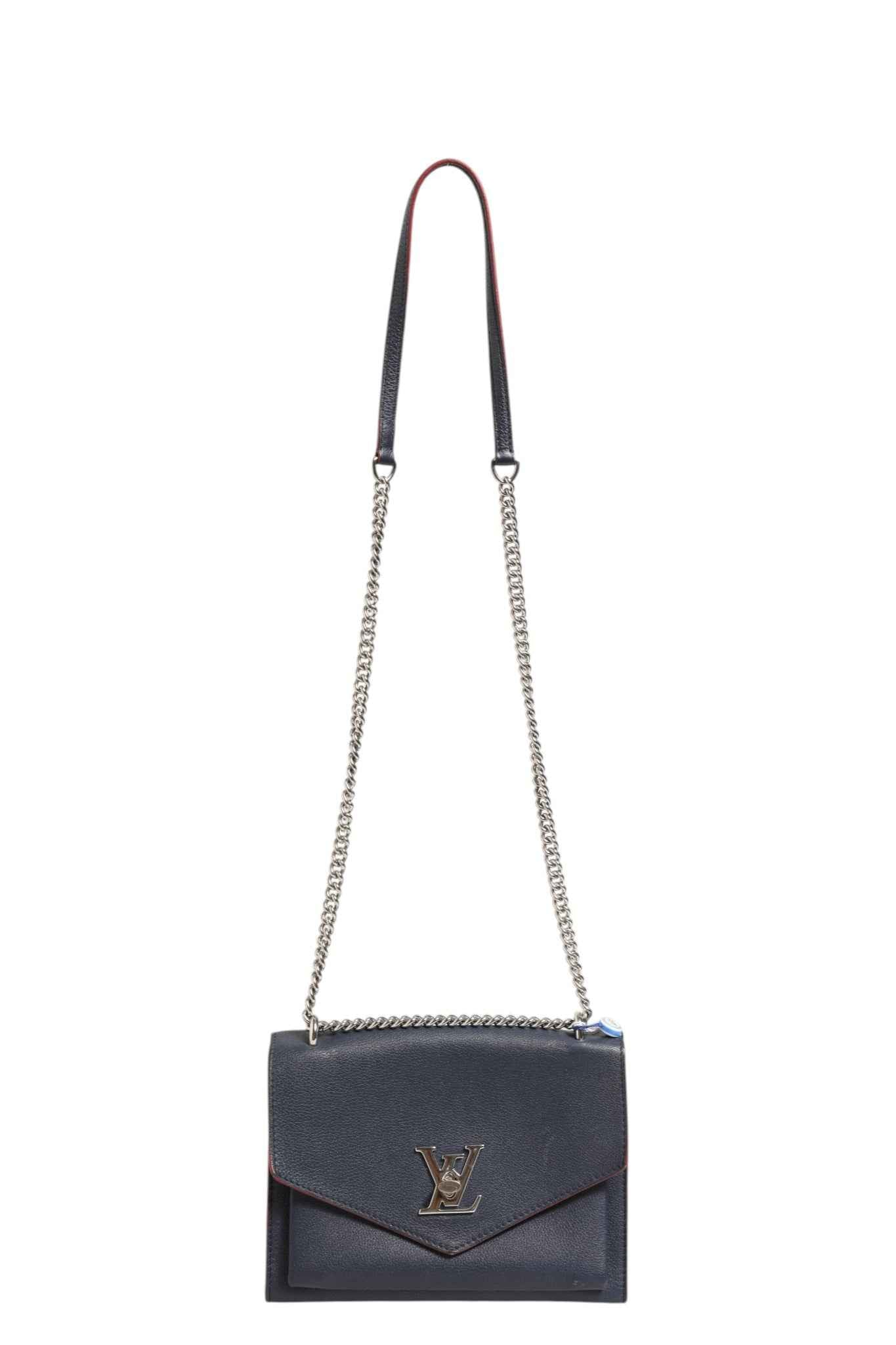 Louis Vuitton Mylockme Leather Chain Shoulder Bag