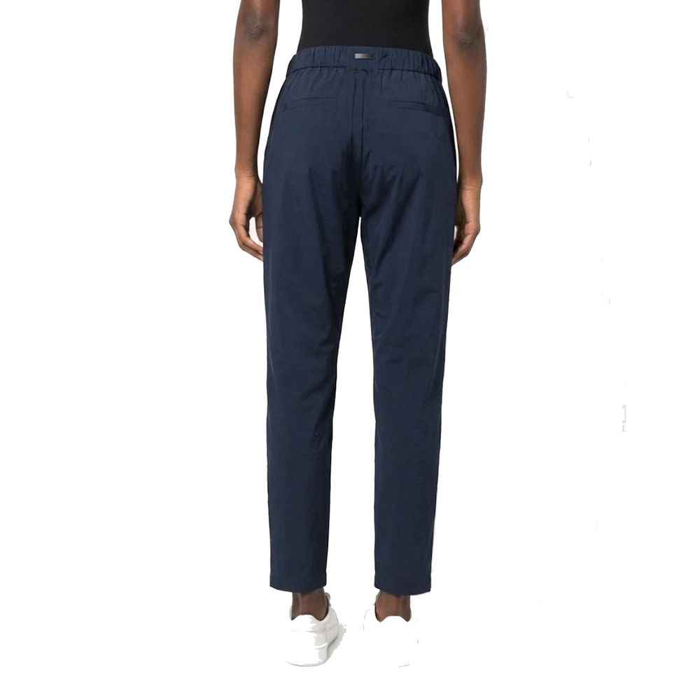 Herno Blue Elastane Casual Pants