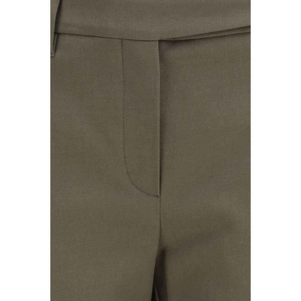 Brunello Cucinelli Bicolor Cotton Dress Pants