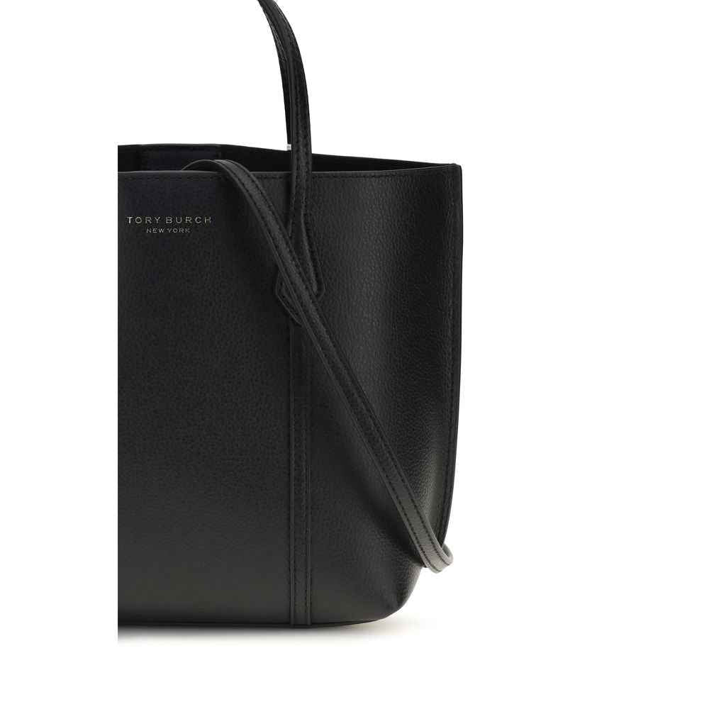 Tory Burch Black Calf Leather Bos Taurus Handbag