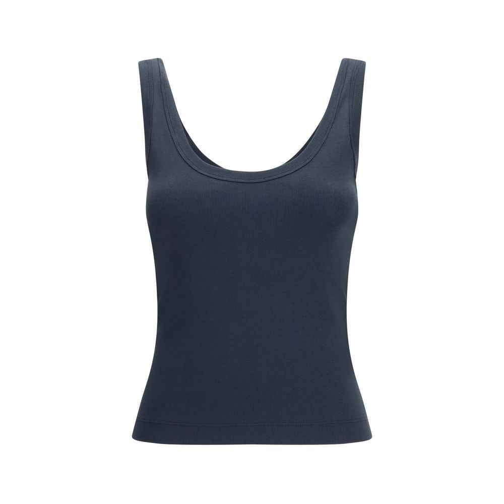 Brunello Cucinelli Blue Cotton T-Shirt