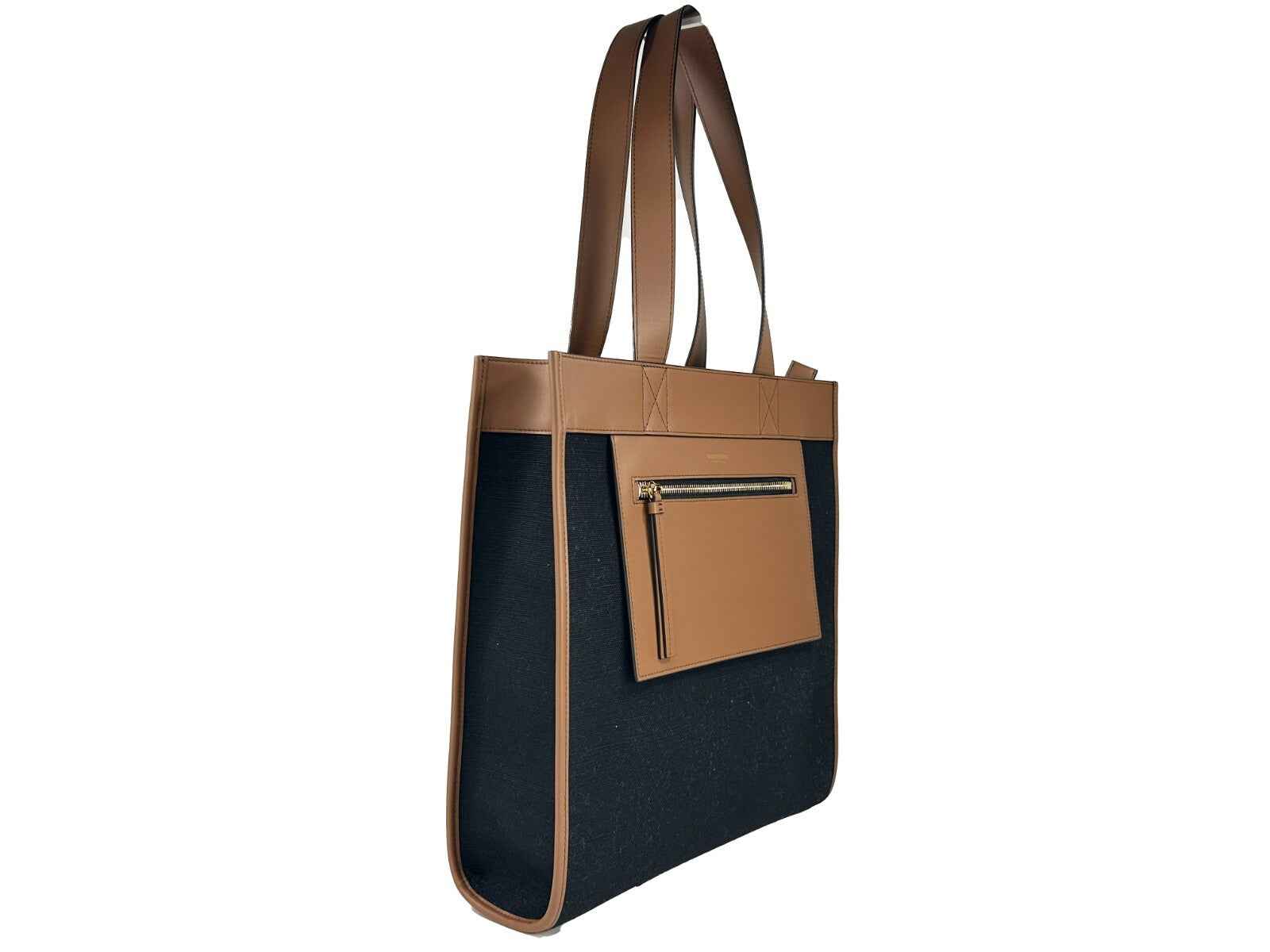 Burberry Small Pocket Tote Manzon Bag Purse