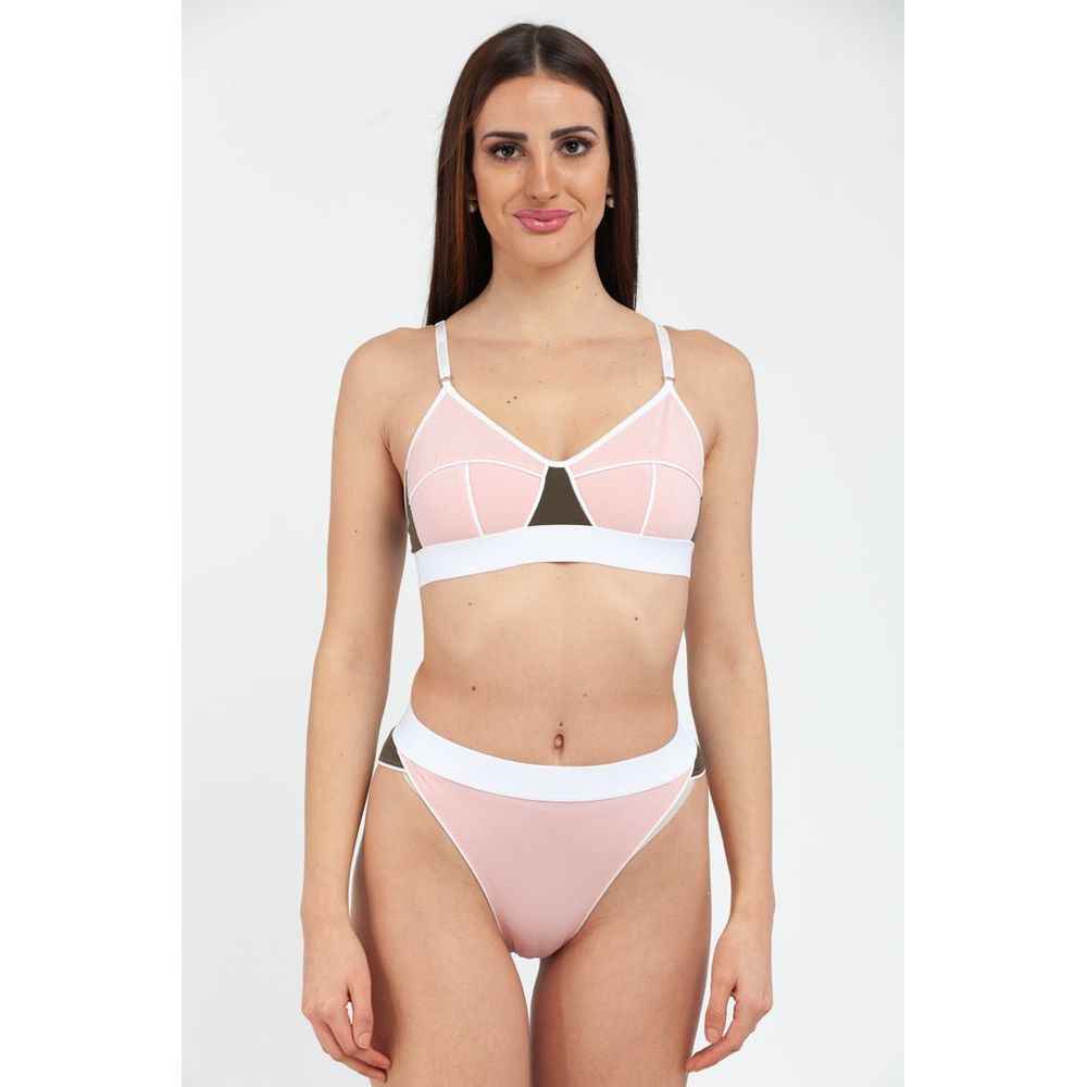 Moschino Multicolor Cotton Bra