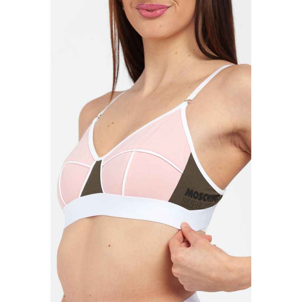 Moschino Multicolor Cotton Bra