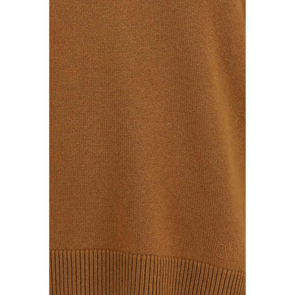 Valentino Garavani Brown Cashmere Sweater