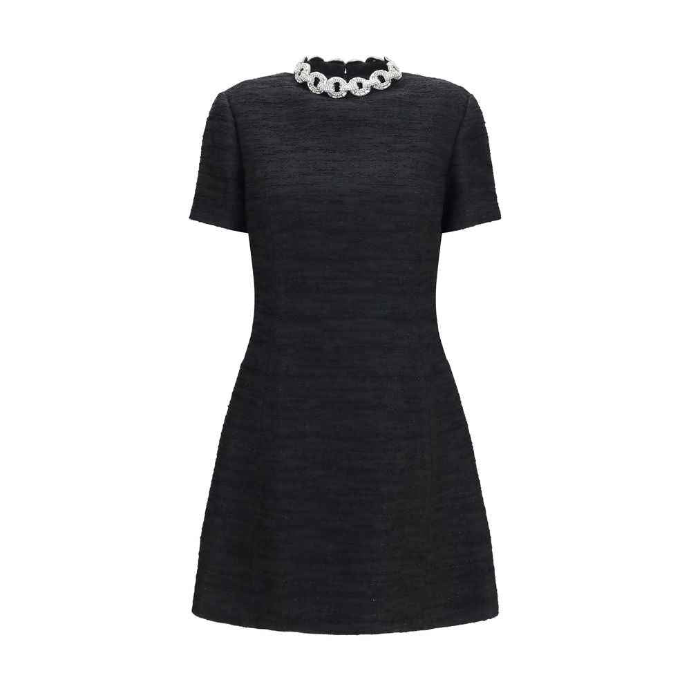 Valentino Black Cotton Casual Dress