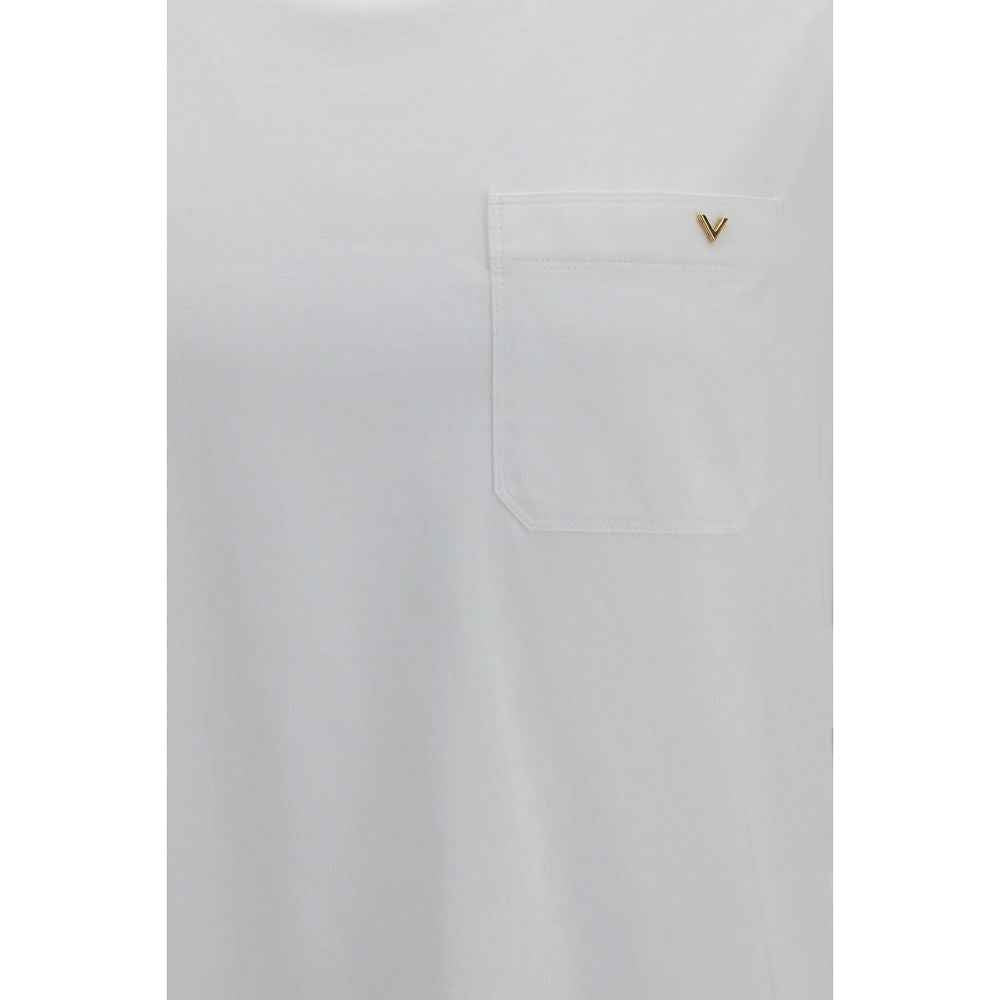 Valentino Garavani White Cotton T-Shirt