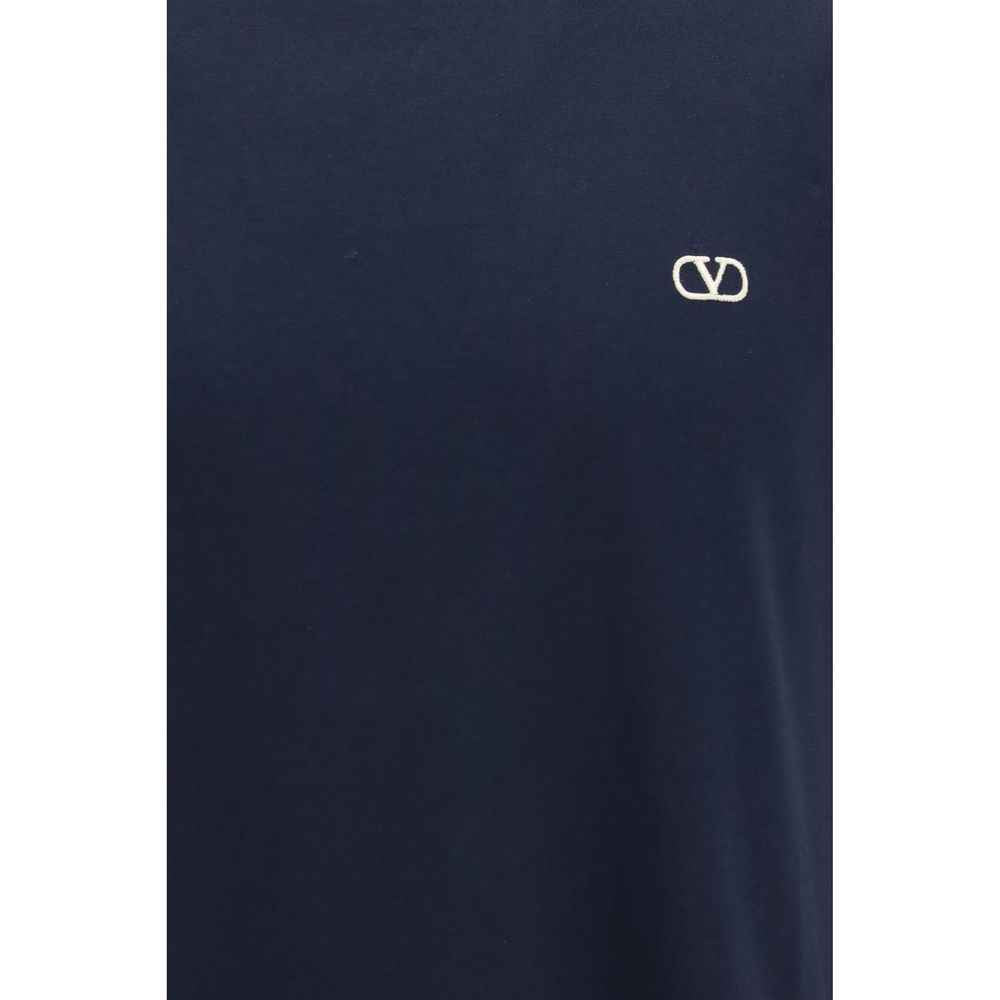 Valentino Garavani Blue Cotton T-Shirt