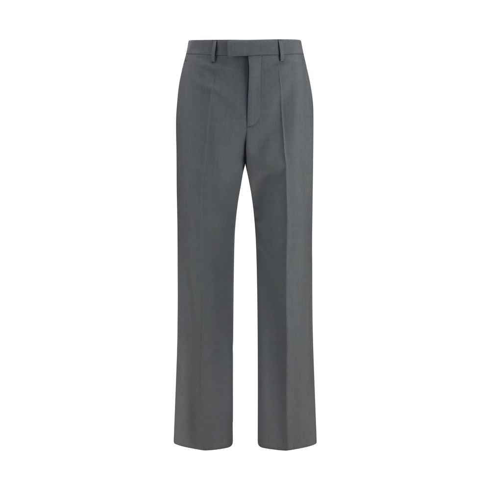 Valentino Garavani Gray Wool Oves Aries Dress Pants