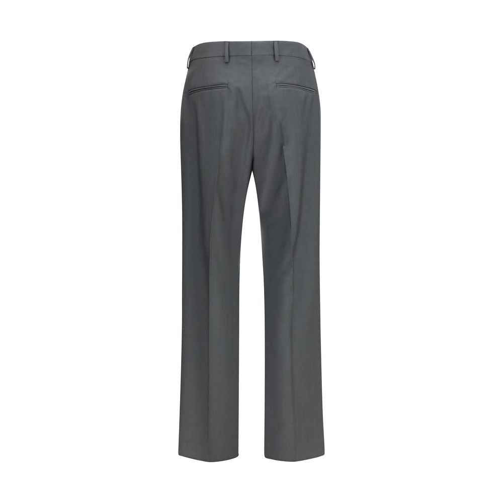 Valentino Garavani Gray Wool Oves Aries Dress Pants