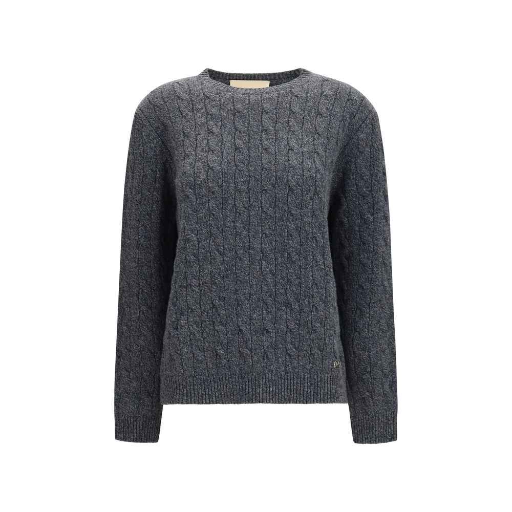 Valentino Garavani Gray Wool Oves Aries Sweatshirt