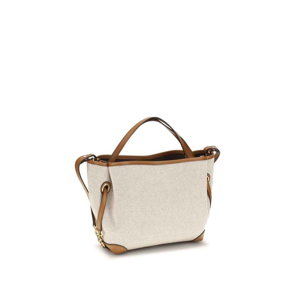 Chloé Beige Fabric Handbag