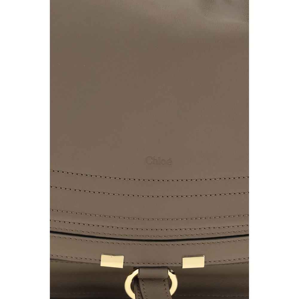 Chloé Beige Calf Leather Bos Taurus Shoulder Bag