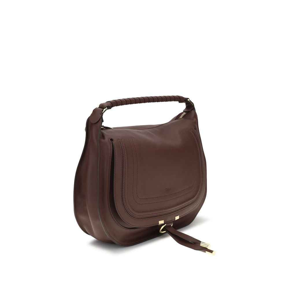 Chloé Brown Calf Leather Bos Taurus Shoulder Bag