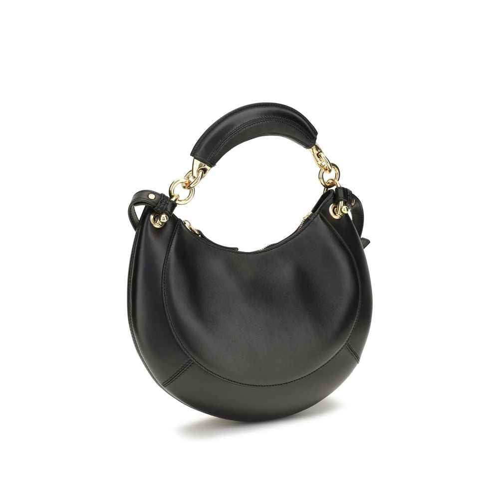 Chloé Black Calf Leather Bos Taurus Shoulder Bag