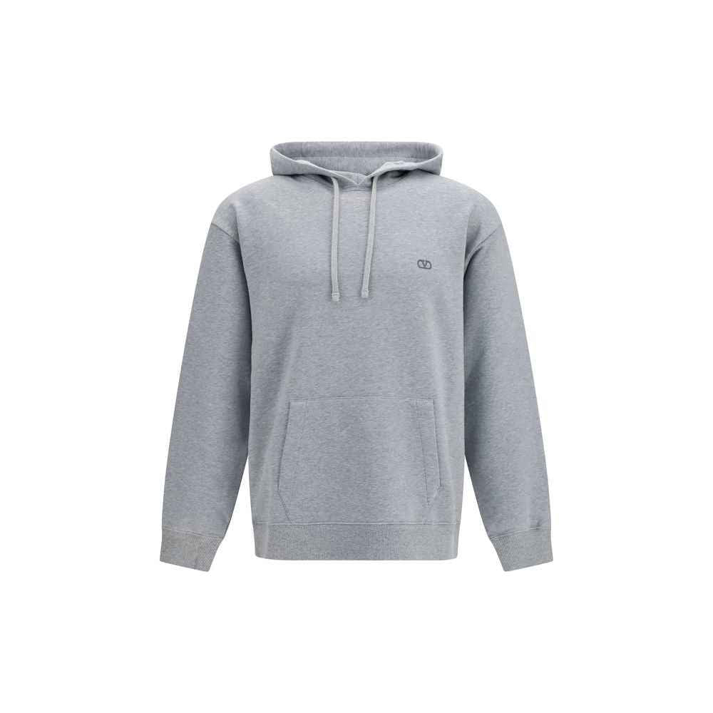 Valentino Garavani Gray Cotton Sweatshirt