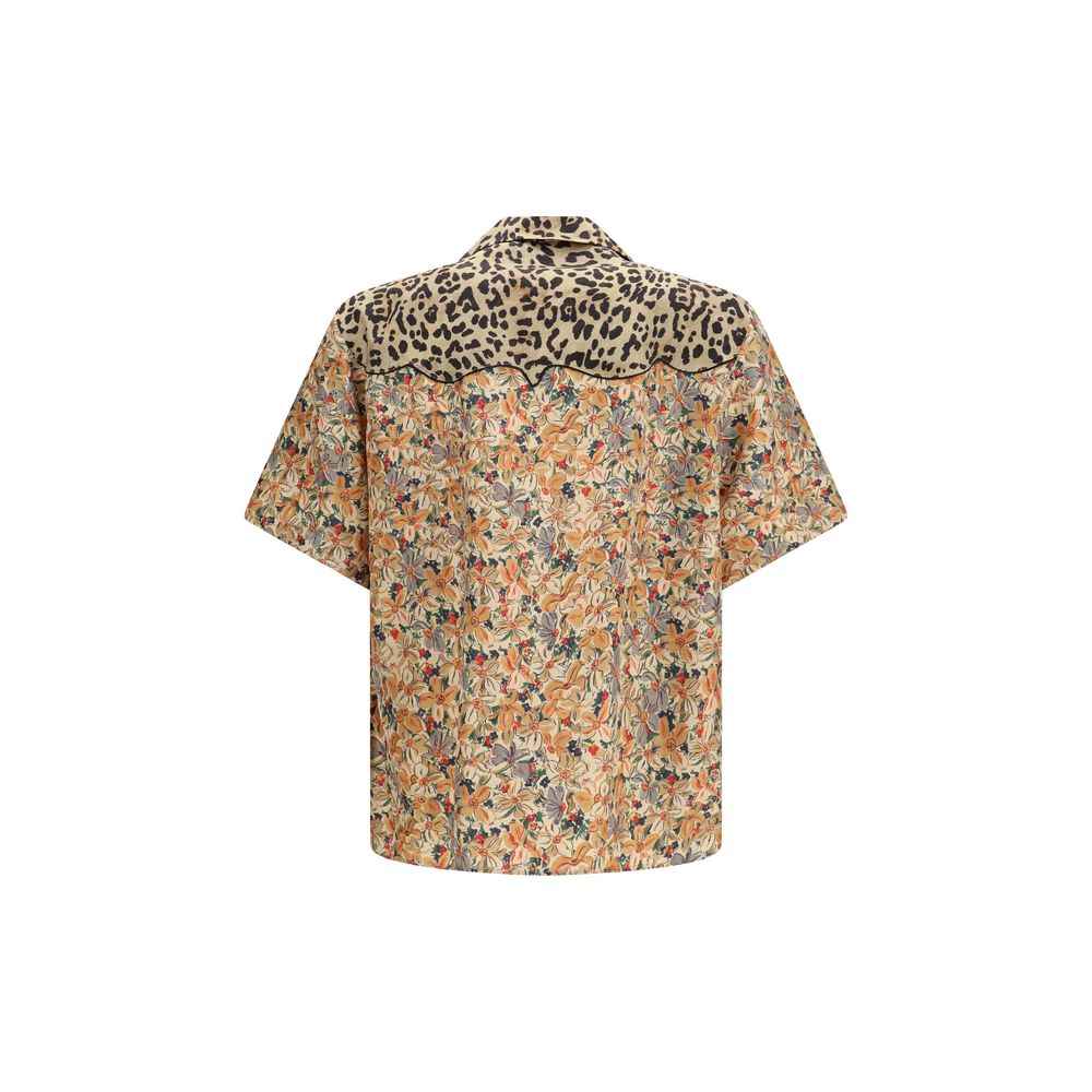 Valentino Multicolor Silk Shirt