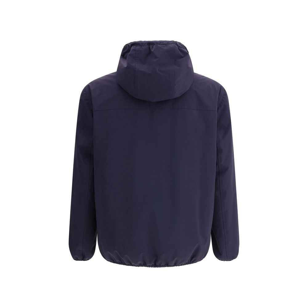 Brunello Cucinelli Blue Nylon Shell Jacket