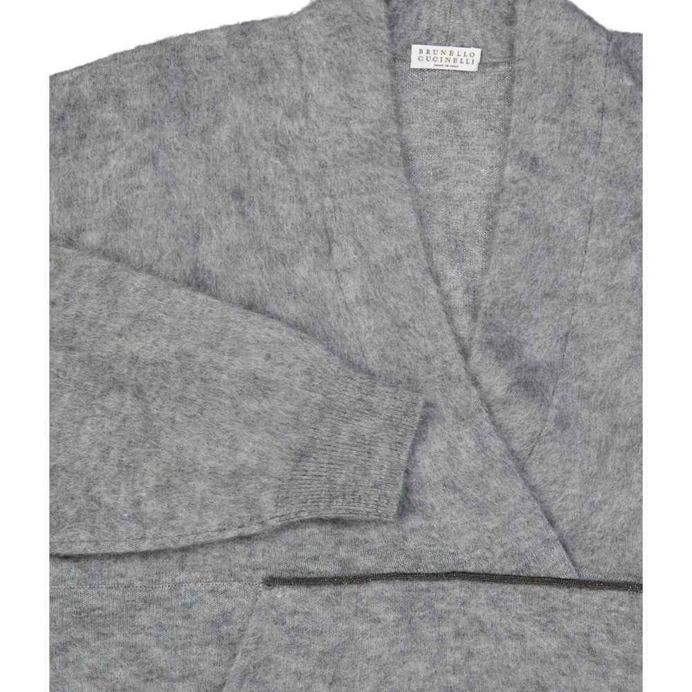 Brunello Cucinelli Gray Wool Sweatshirt