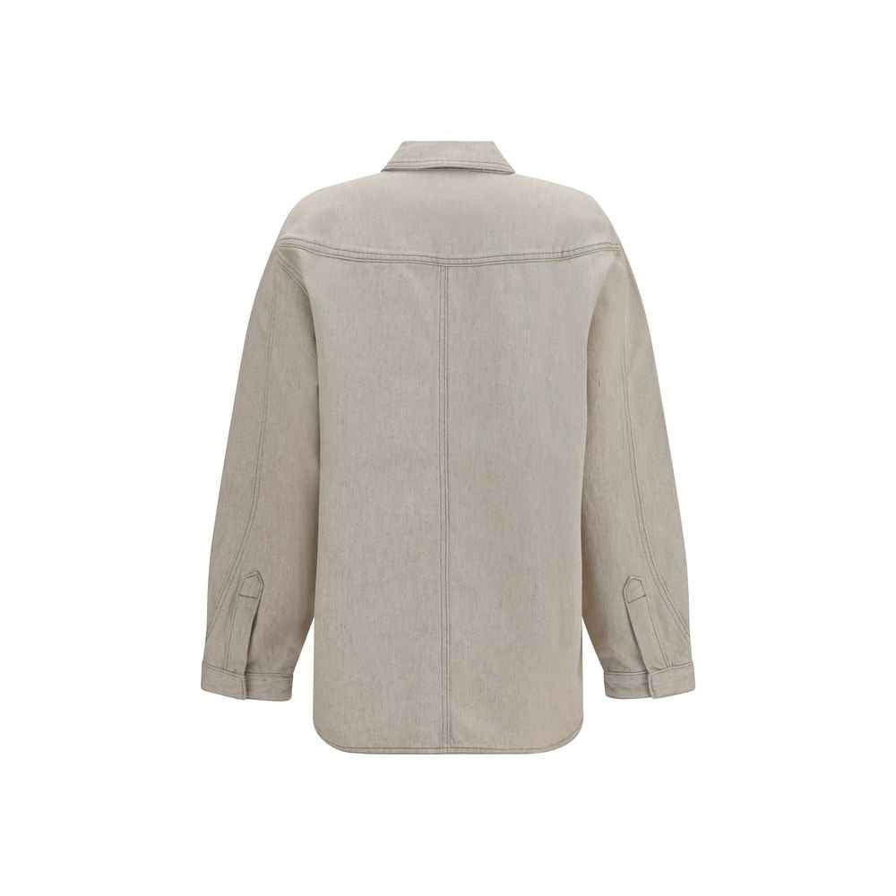 Jacquemus Beige Denim Shirt