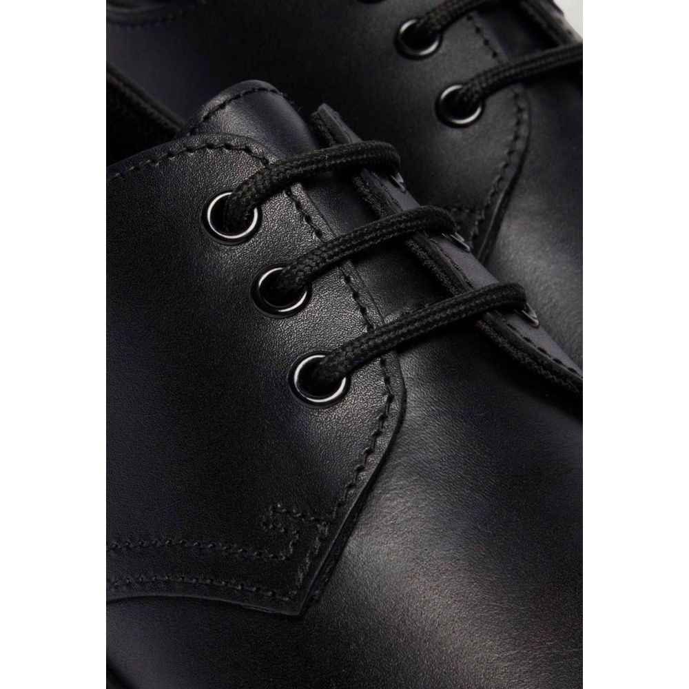 Dr. Martens Black Leather Oxfords And Derbies