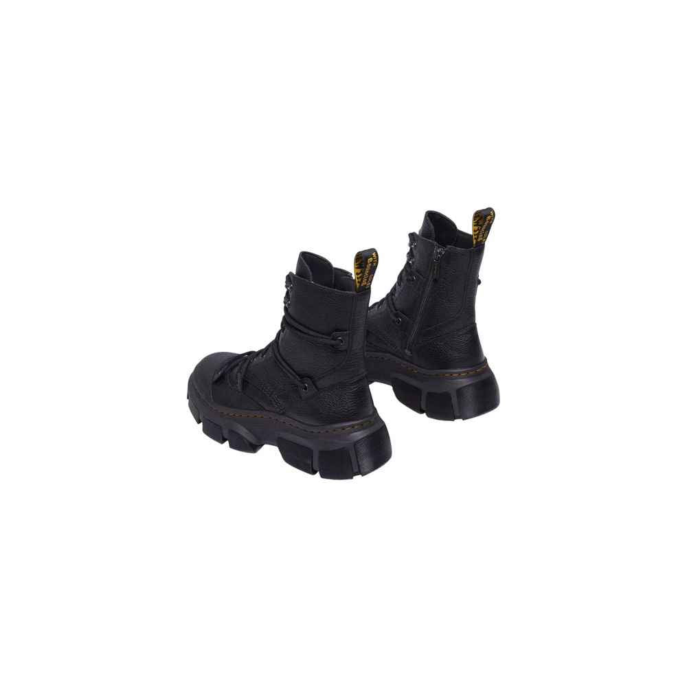 Dr. Martens Black Leather Lace-Up Boots