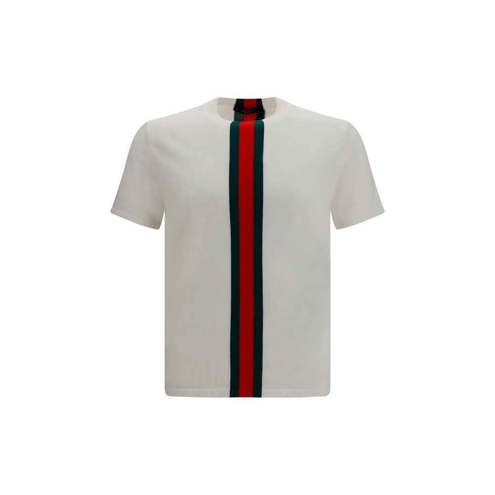 Gucci White Cotton T-Shirt
