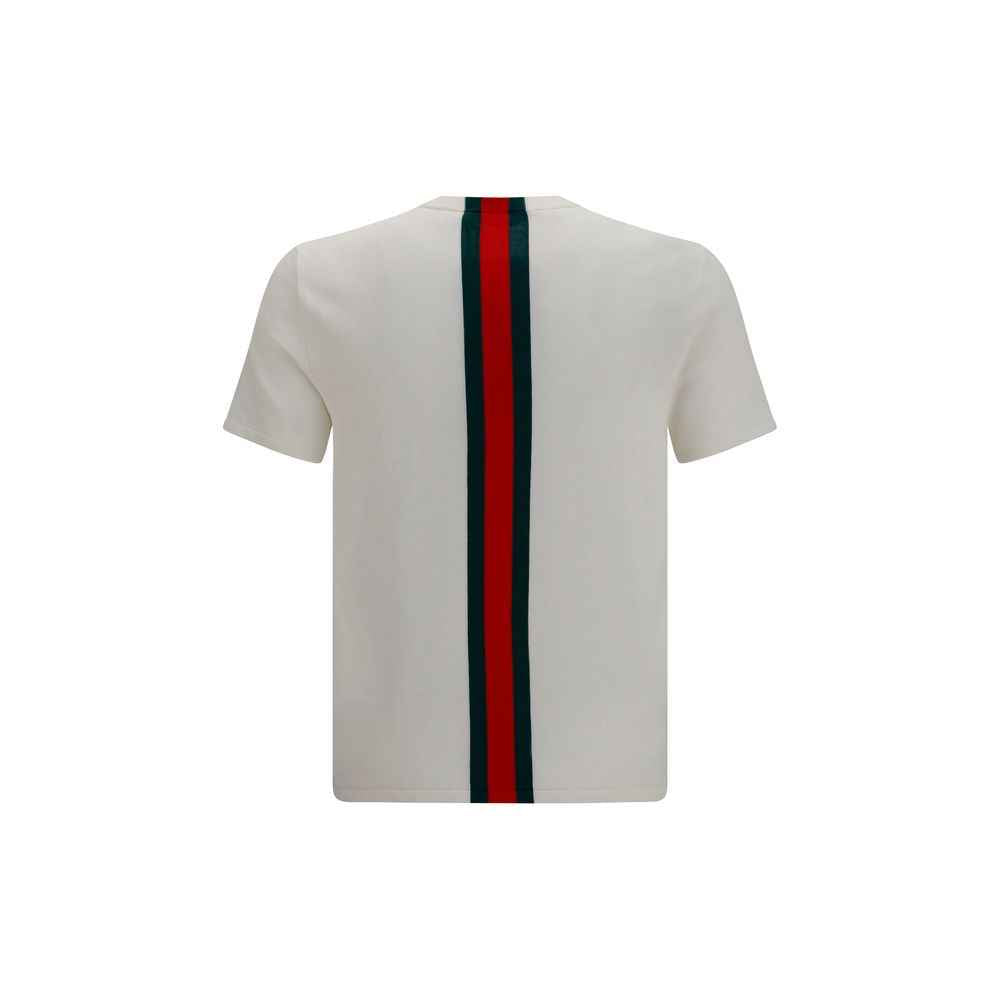 Gucci White Cotton T-Shirt